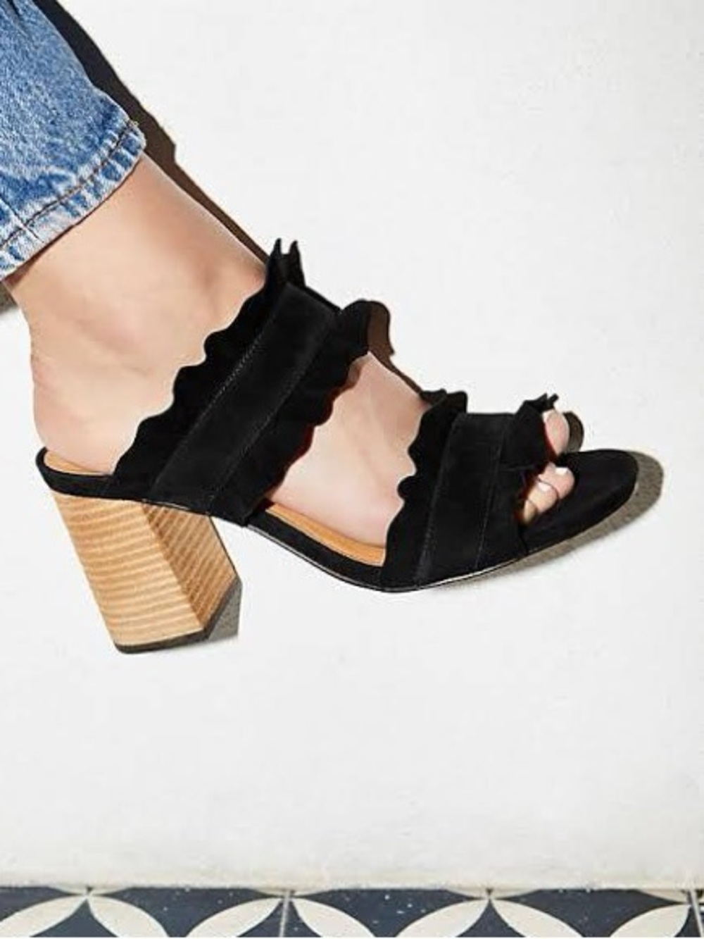 Free People Rosie Ruffle Heel - Picture 2 of 8